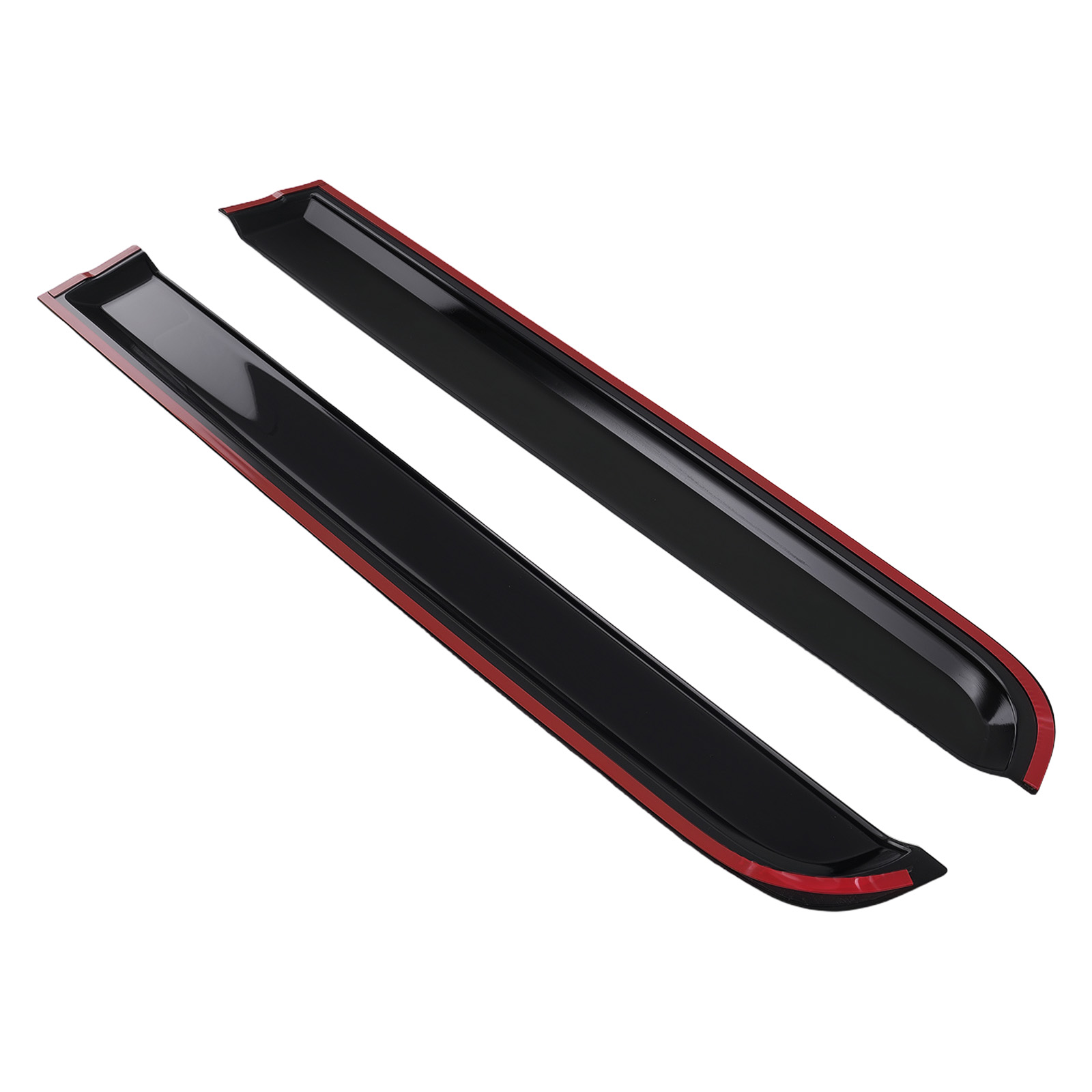 4pc Side Guards for Land Rover Freelander 2 2007-2015 Wind Deflectors Black Set