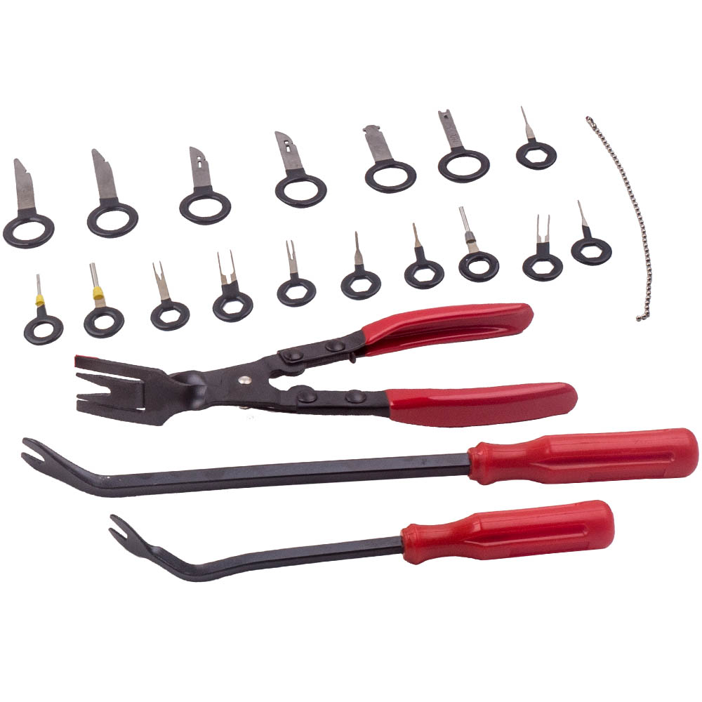 32Pcs Car Radio Door Body Clip Panel Trim Dash Audio Plastic Removal Tool Kit