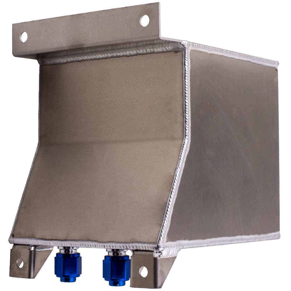 Universal 2.5 Gallon /10L Fuel Cell Tank Lightweight Aluminum 10AN male fitting