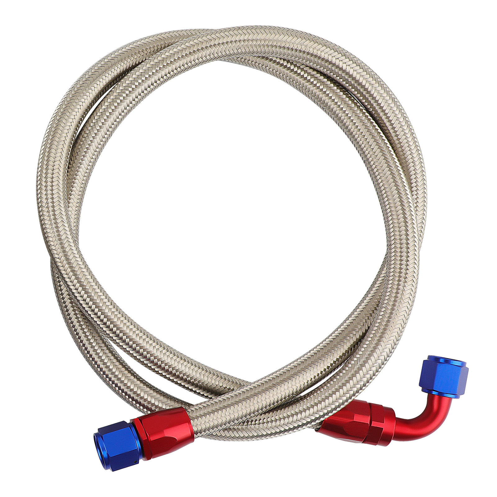 19 Row An10 Universal Engine Transmission Oil Cooler Kit+Filter Adapter Hose Kit