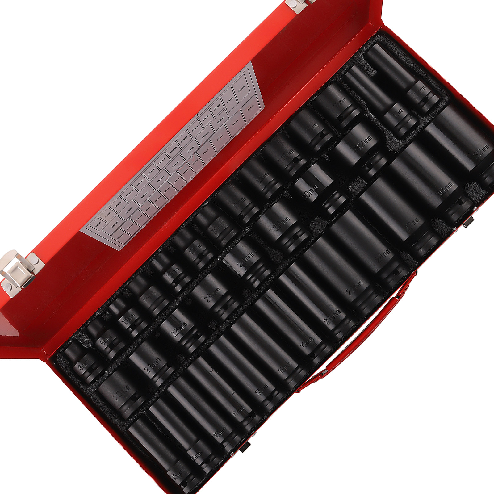 35PCs Deep Impact Socket 1/2