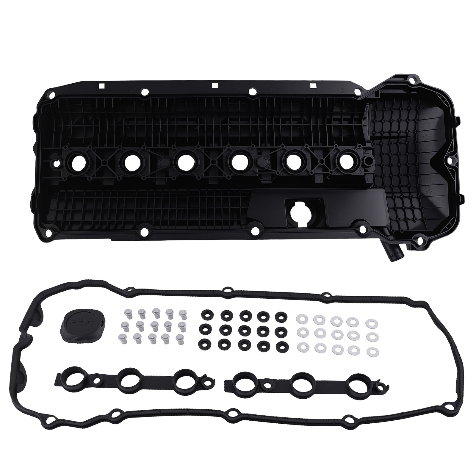 Aluminium Valve Rocker Cover For BMW E46 323 325 330 E39 E53 X5 Z3 11111432928