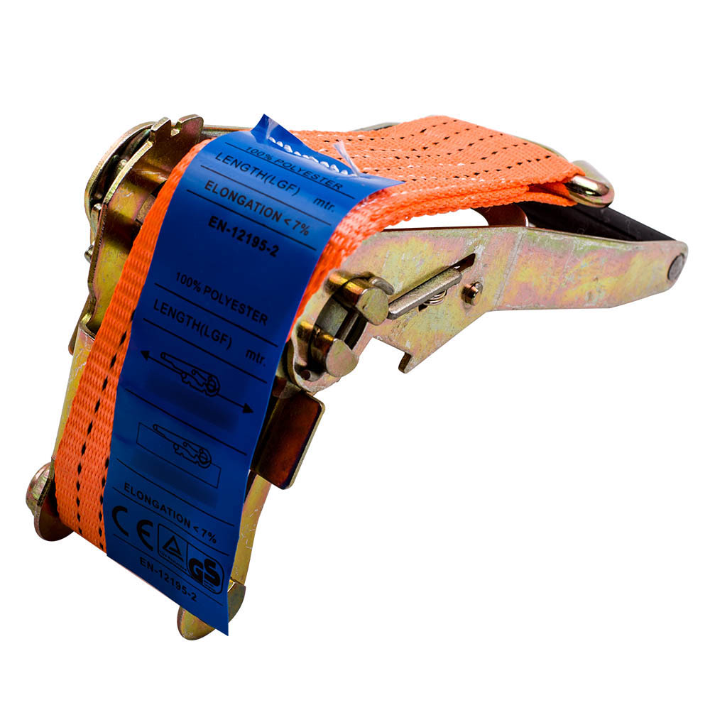 10x professional ratchet straps lashing strap Tie Down set 2pcs 5m 4t 4to 4000k