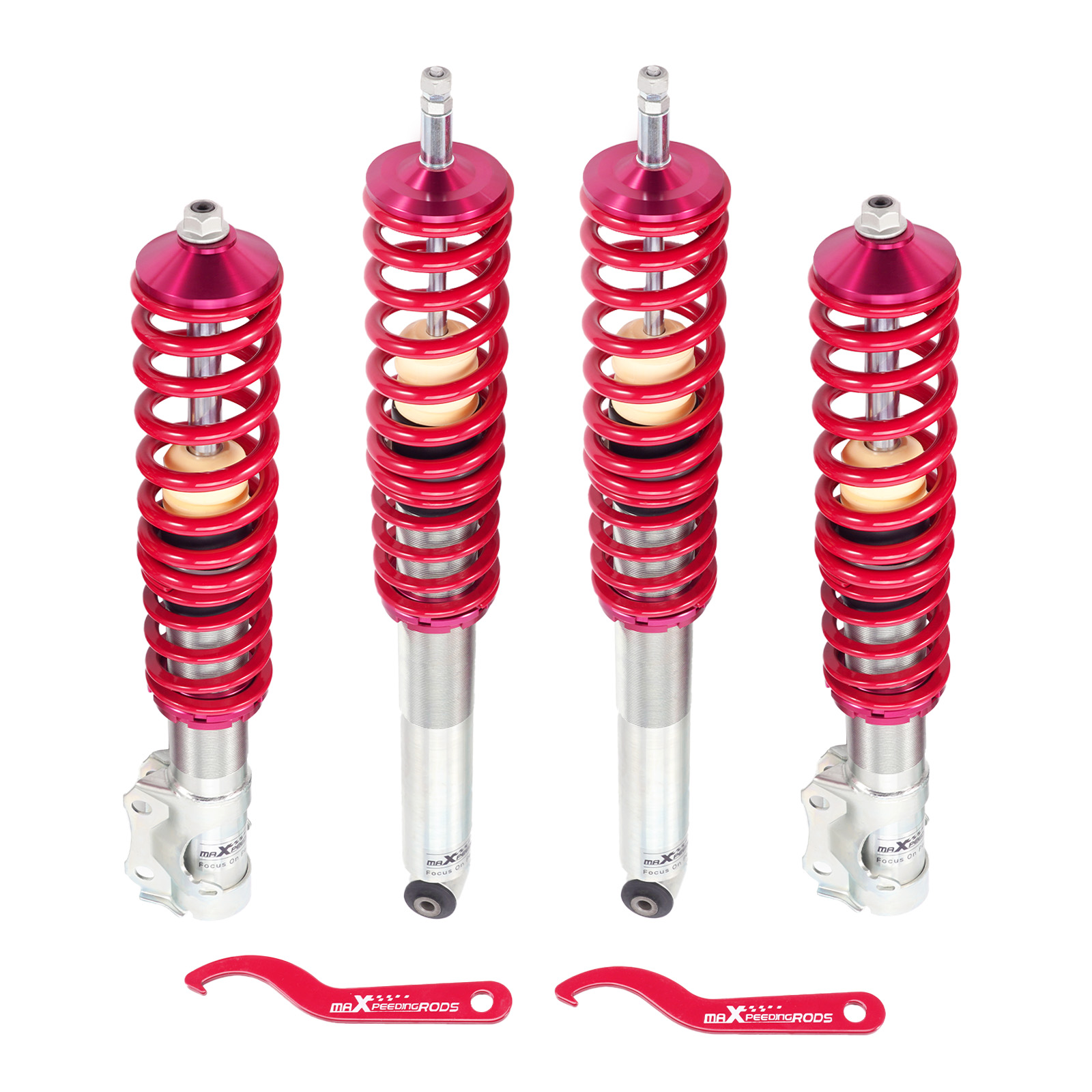Combinés Filetés for VW Golf MK2 MK3 83-02 Réglable Coilover Suspension NOUVEAU