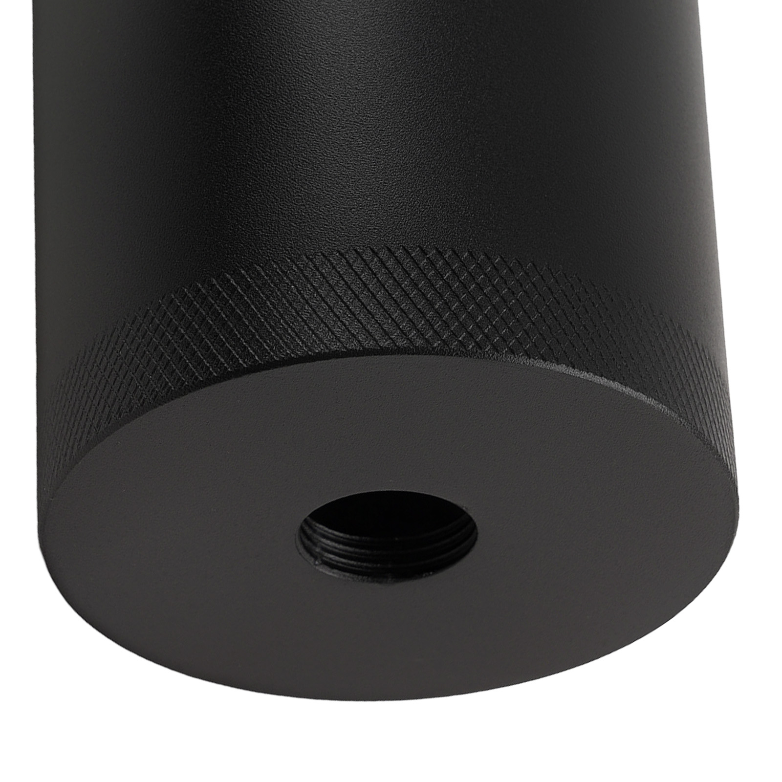 Universal 2 Ports Aluminum Oil Catch Can Tank Réservoir de bidon d'huile à