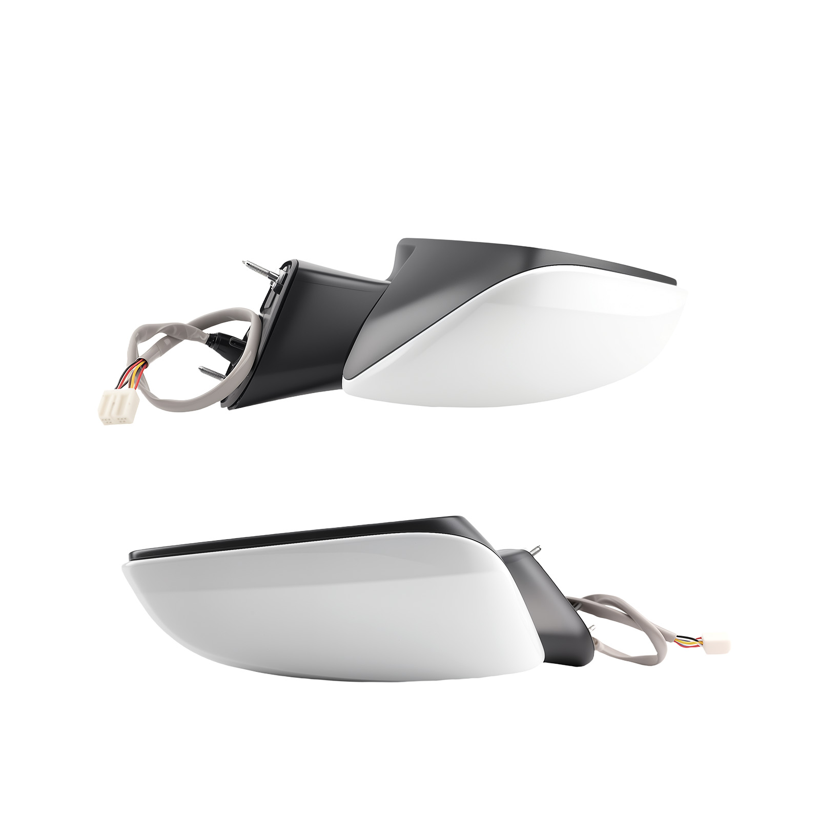 Side Mirror for Toyota RAV4 19-22 Heated Blind Spot Power White 2Pcs L&R