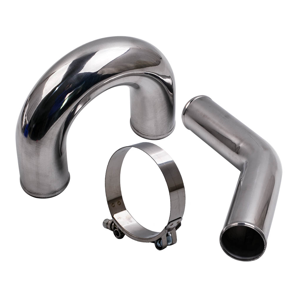 3'' / 76mm Kit de refroidisseur intermédiaire Aluminum Intercooler Piping Kit