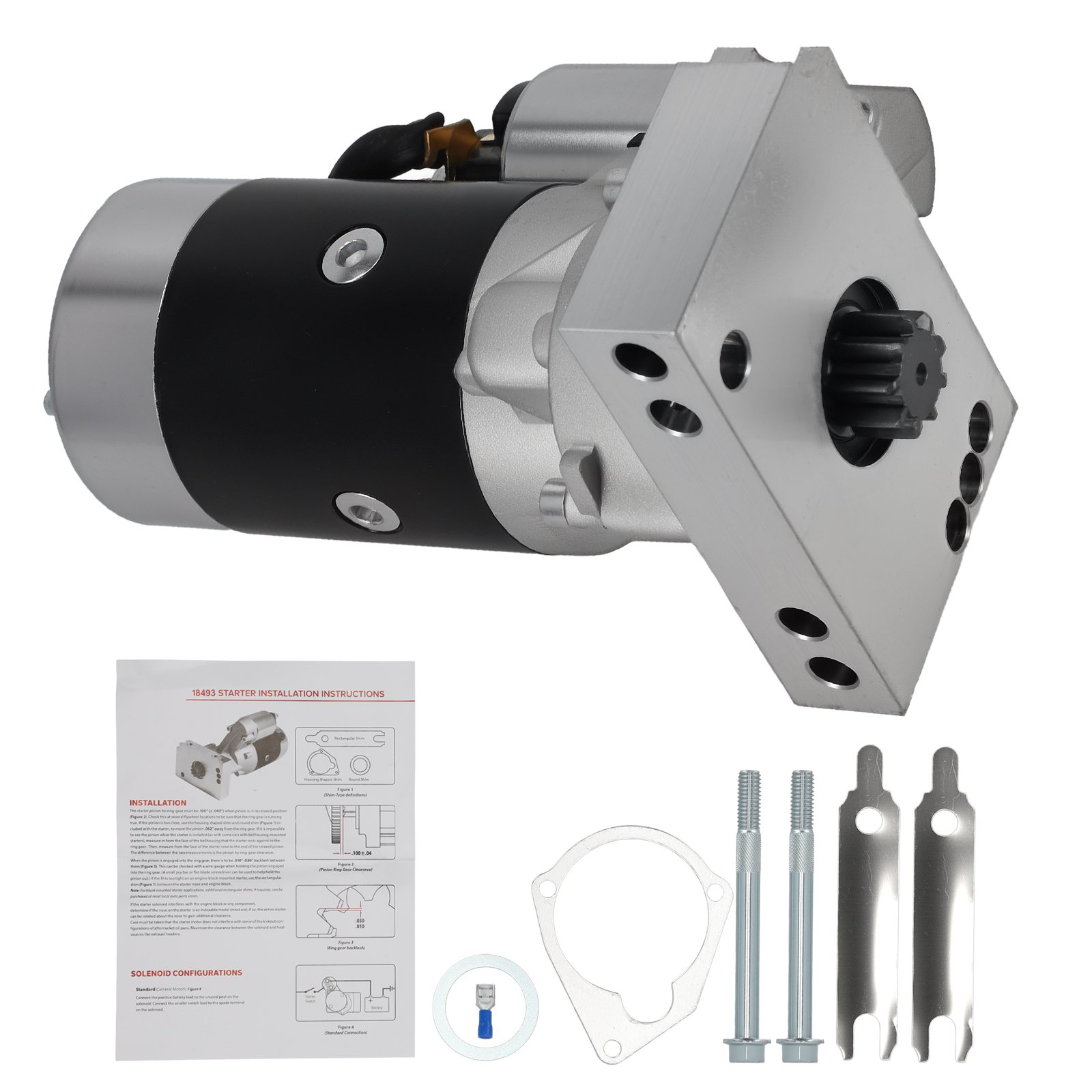 Démarreur Starter Motor for CHEVY GM HD Mini 3HP 305 350 454 18493