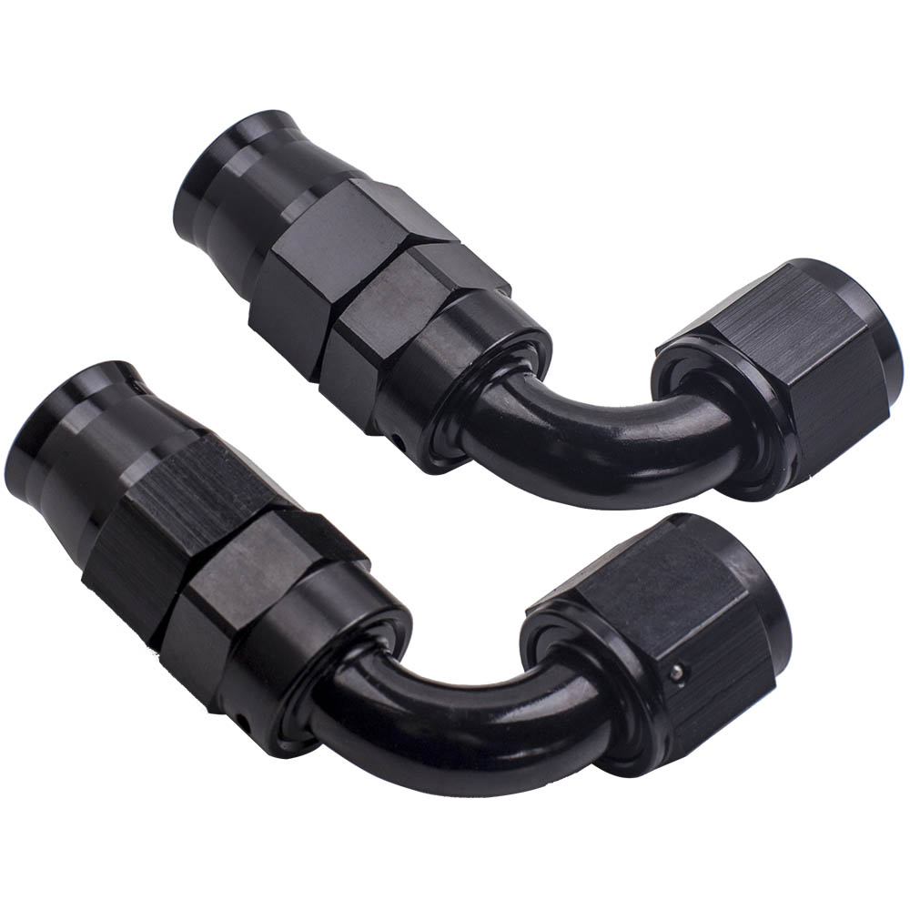 AN-8 6M 20FT Fuel Hose + Hose End Adapter Kit Raccords Kit de tuyau Universal