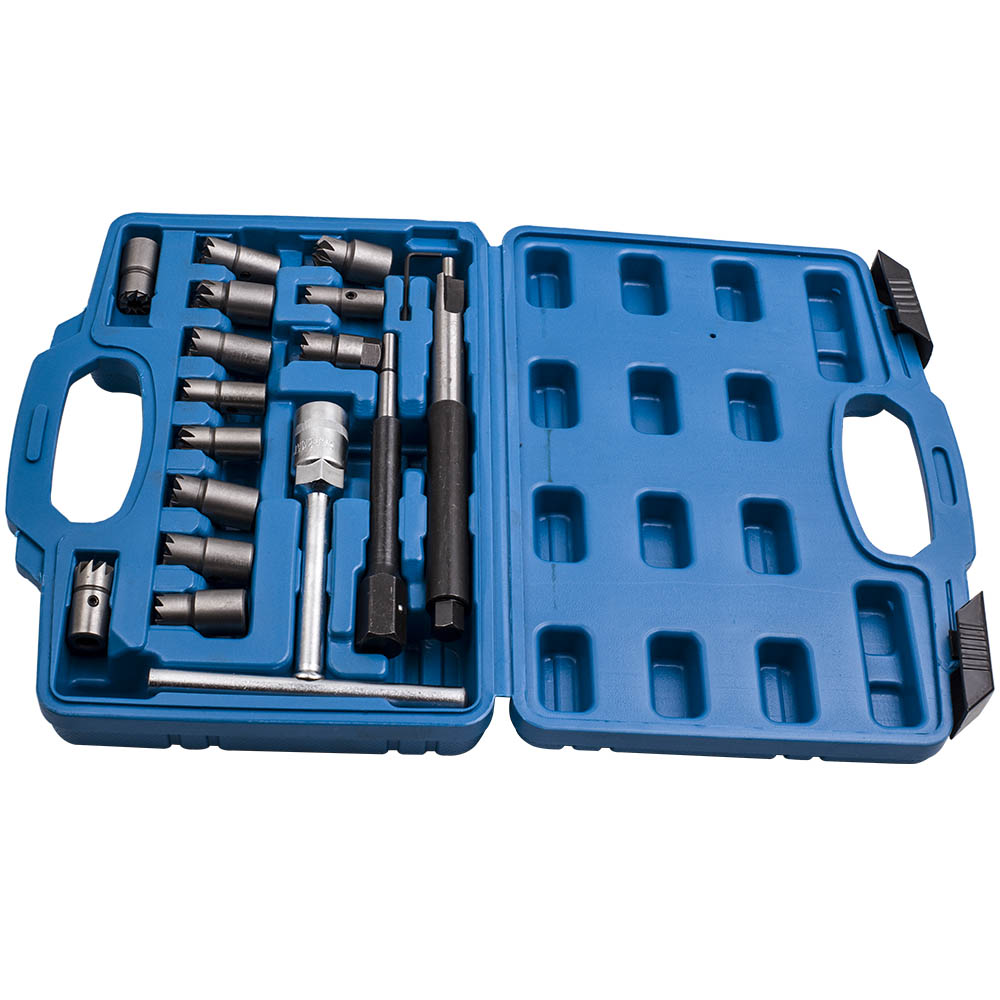 17 PCS Kit rectificateur de siège d'injecteur Diesel pour Citroën pour