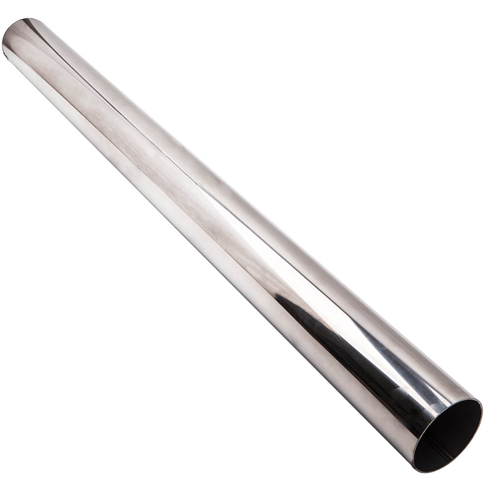 4 Inch 102MM 4FT Straight Exhaust Pipe Tube Round T-304 Stainless Steel