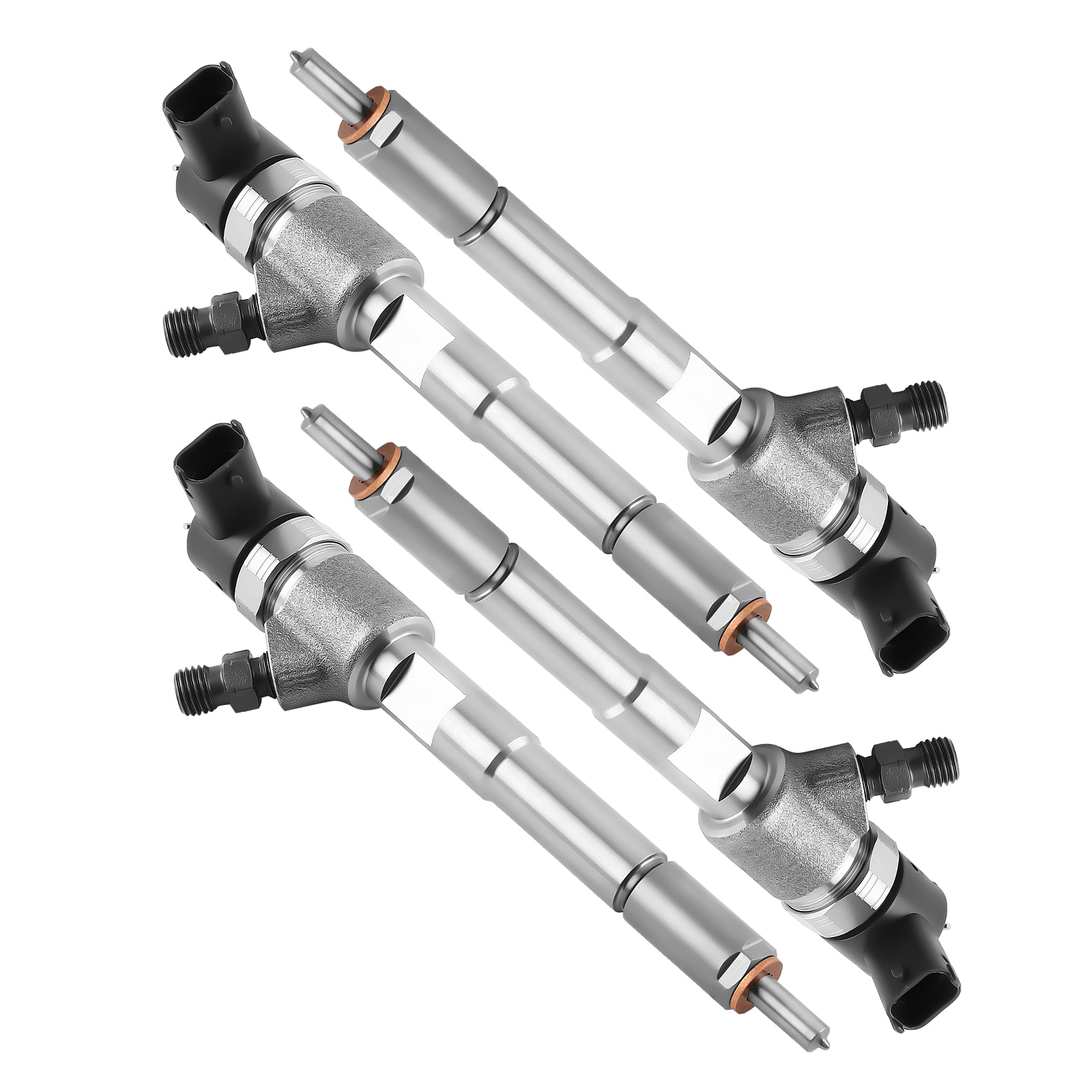 4PC Injecteur de carburant For 1723813, BS519F593AA FORD KA  Alfa Romeo Fiat