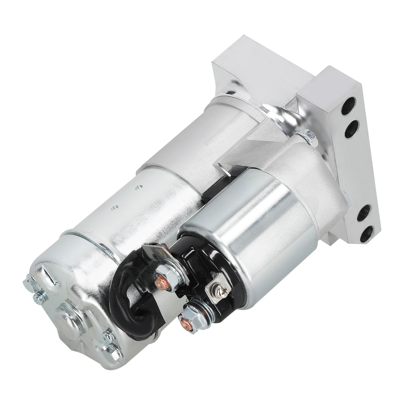 1.88HP Starter Motor for Chevy 305 350 454 Sbc Bbc 19695 CW 4.3L S114-823 Silver