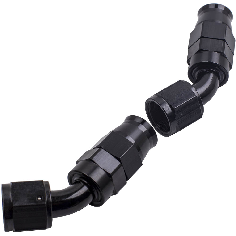 AN-8 6M 20FT Fuel Hose + Hose End Adapter Kit Raccords Kit de tuyau Universal