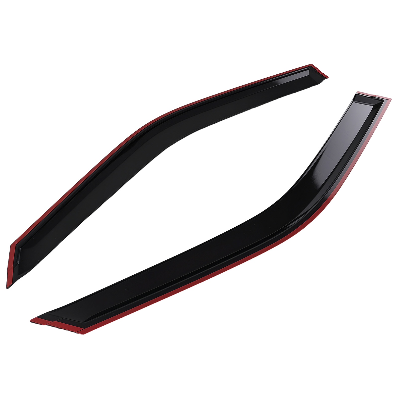 4pc Side Guards for Land Rover Freelander 2 2007-2015 Wind Deflectors Black Set