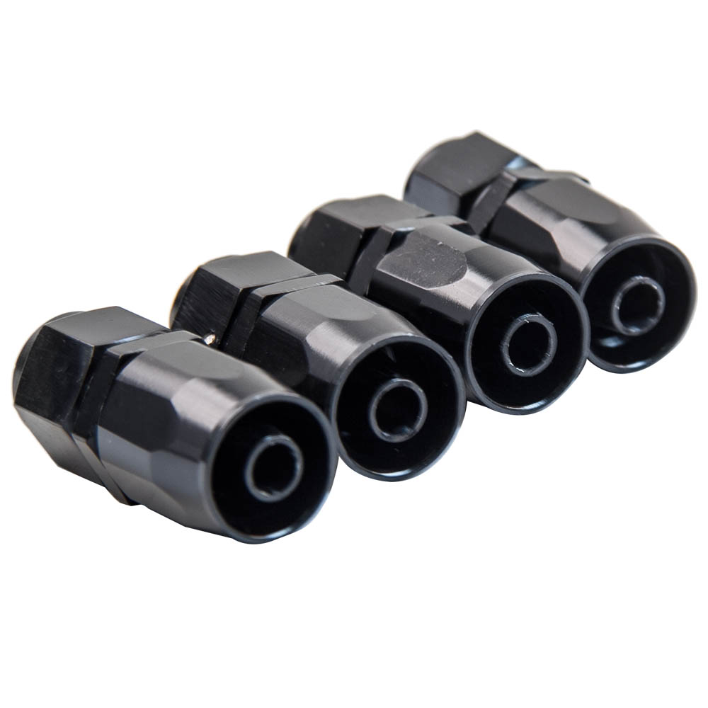 AN6 Kit de Tuyau de carburant huile tressé en nylon d'acier inoxydable 16.4FT