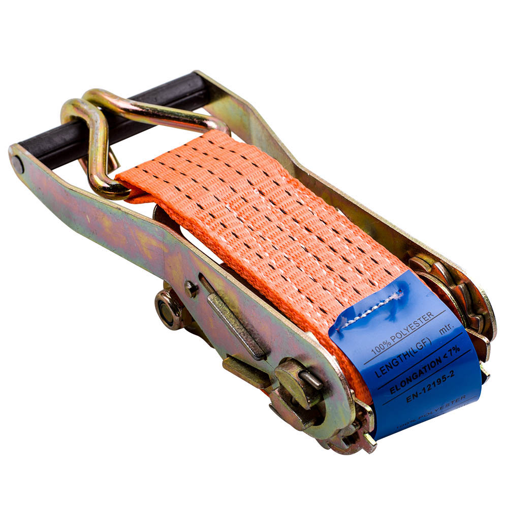 10 X Heavy Duty Ratchet Tie Down Straps 5 Metre x 50 MM 4 Ton Recovery