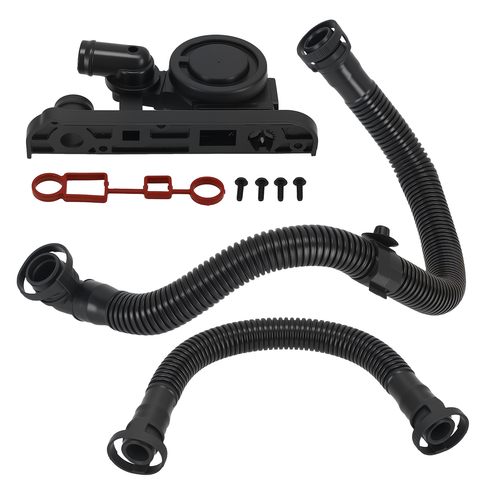 Crankcase PCV Breather Valve + Hose Kit for Audi A3 A4 VW GTI Jetta Passat 2L