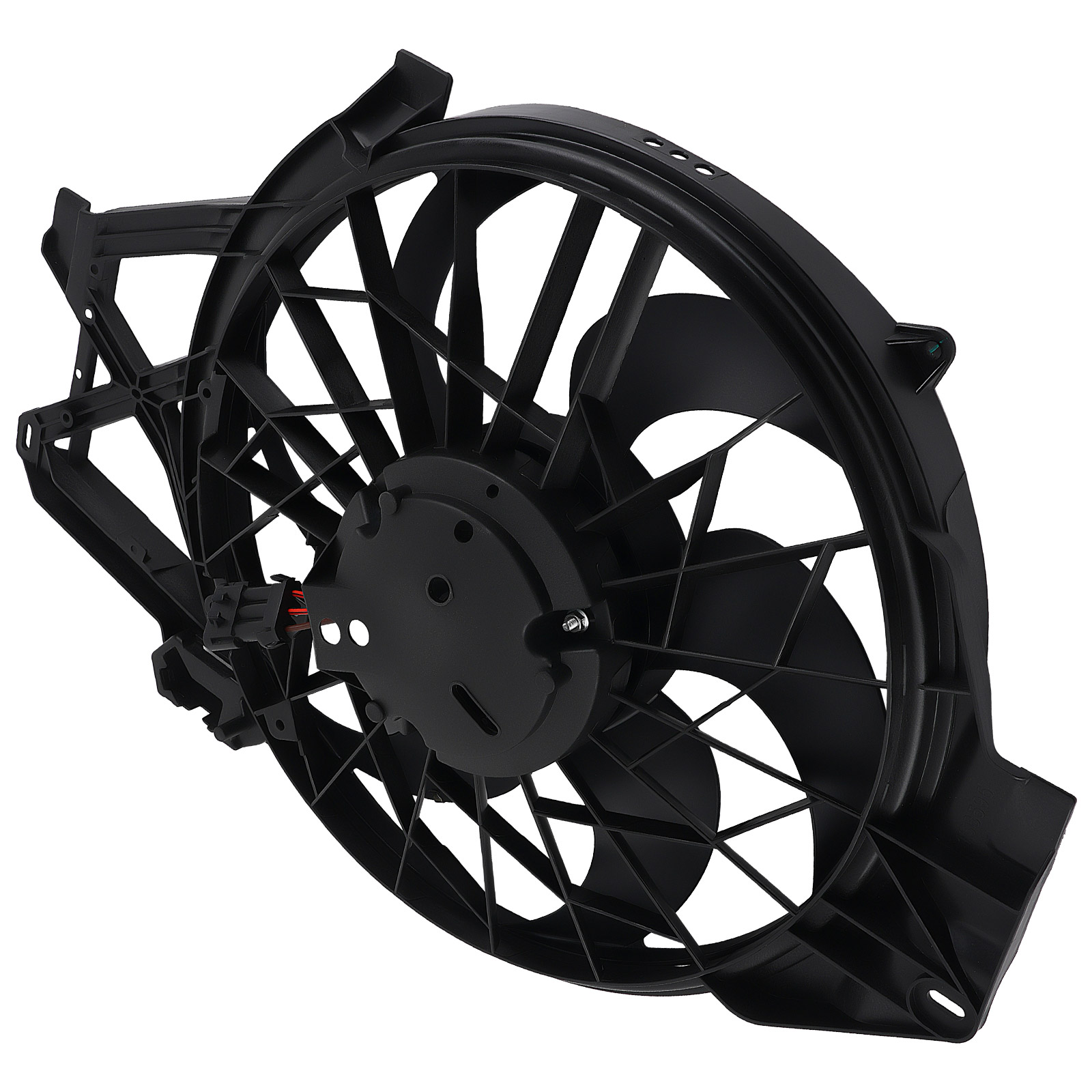 Engine Radiator Cooling Fan Assembly for Ford Mustang V6 3.8L/3.9L 1999-2004