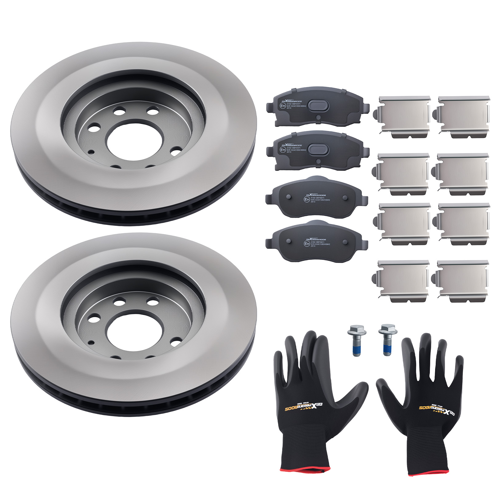 Disques Frein 260mm + Plaquettes Avant for Opel Combo Meriva 1605974 9200108