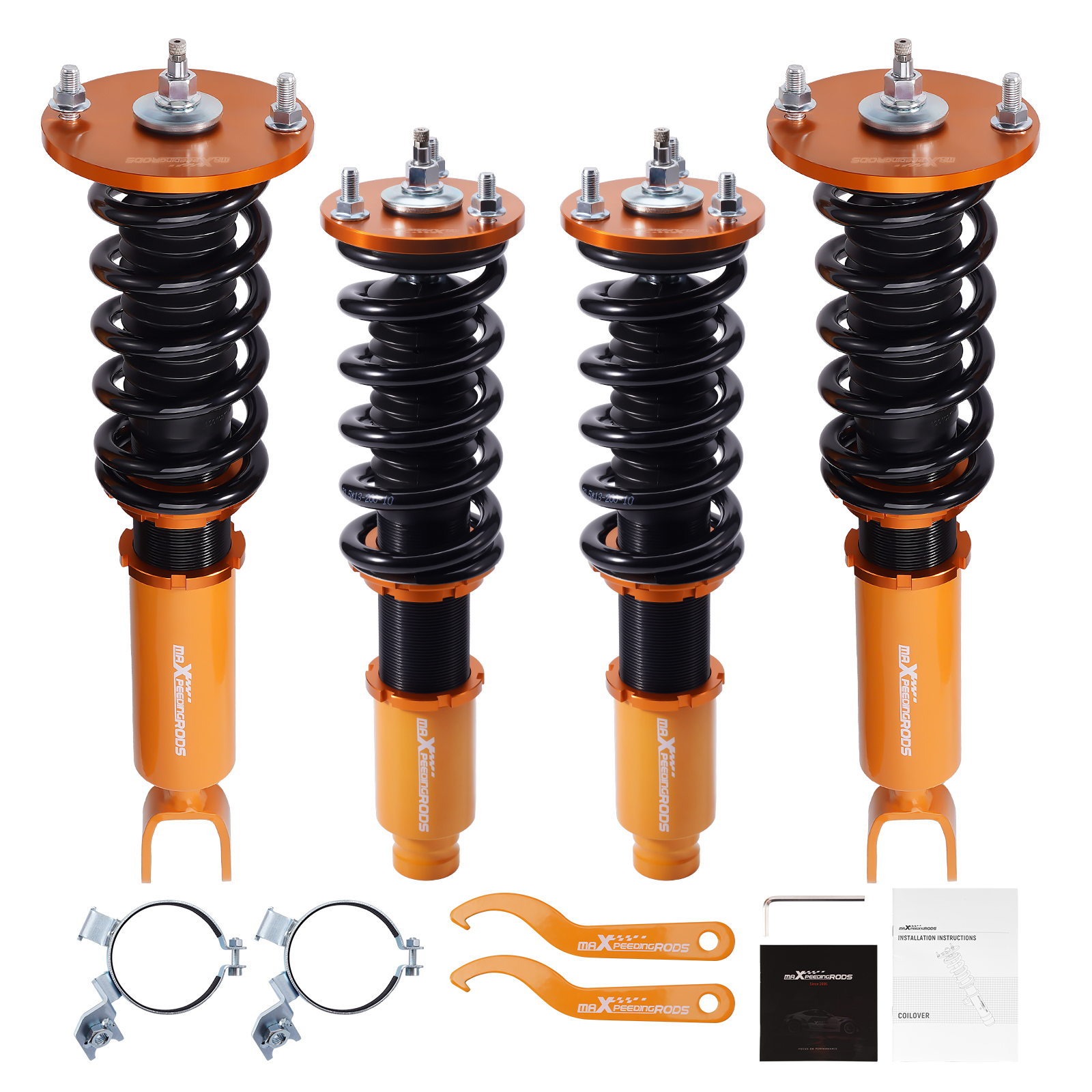 Spring shock absorbers for Honda Acura CL Adjustable height&damper Coilovers