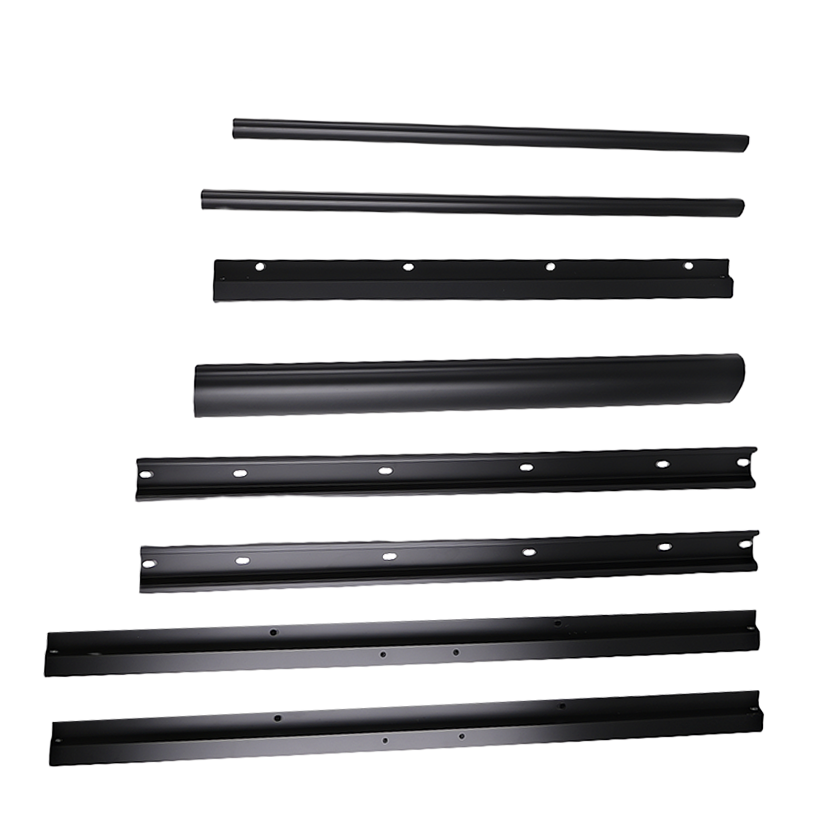 127cm Universal Aluminum Car Roof Rack Basket Cargo Luggage Carrier Bar BLACK