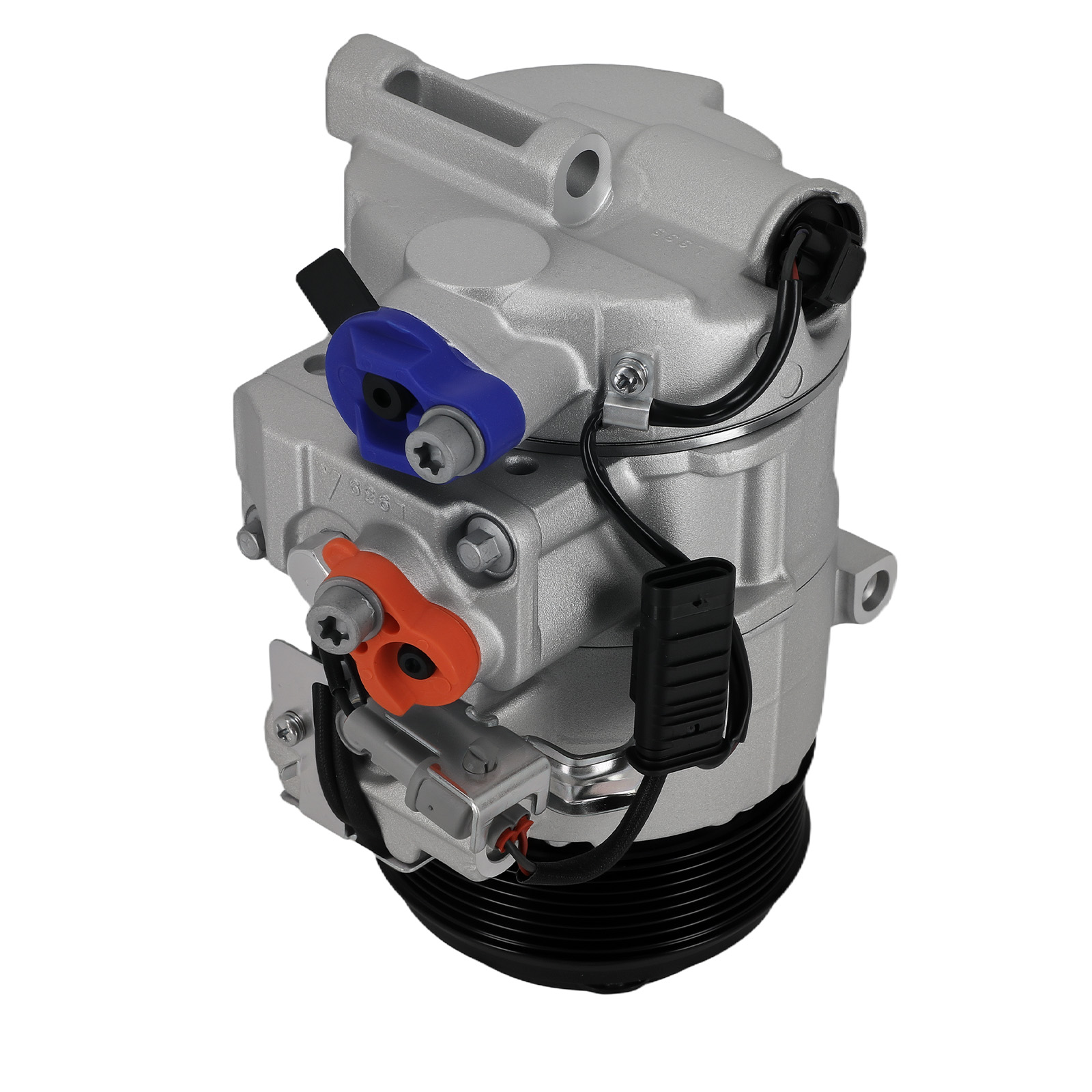 A/C Compressor w/Clutch For Mercedes-Benz GL350 X166 12-16 3.0L 7 Groove 4 Pin