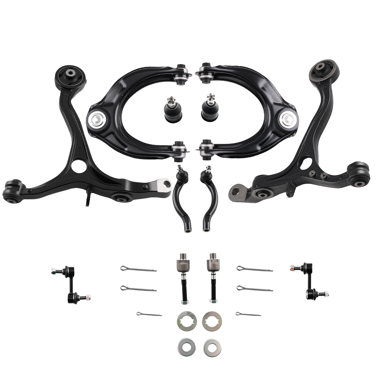 Front Upper Lower LH RH Control Arm with Bushing for Honda Accord 2008-2012