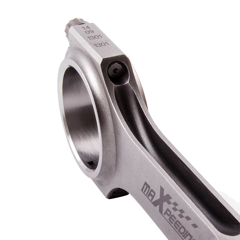 4340 EN24 Connecting Rods Con rods ARP 2000 Bolts for NISSAN KA24 KA24DE 6.496