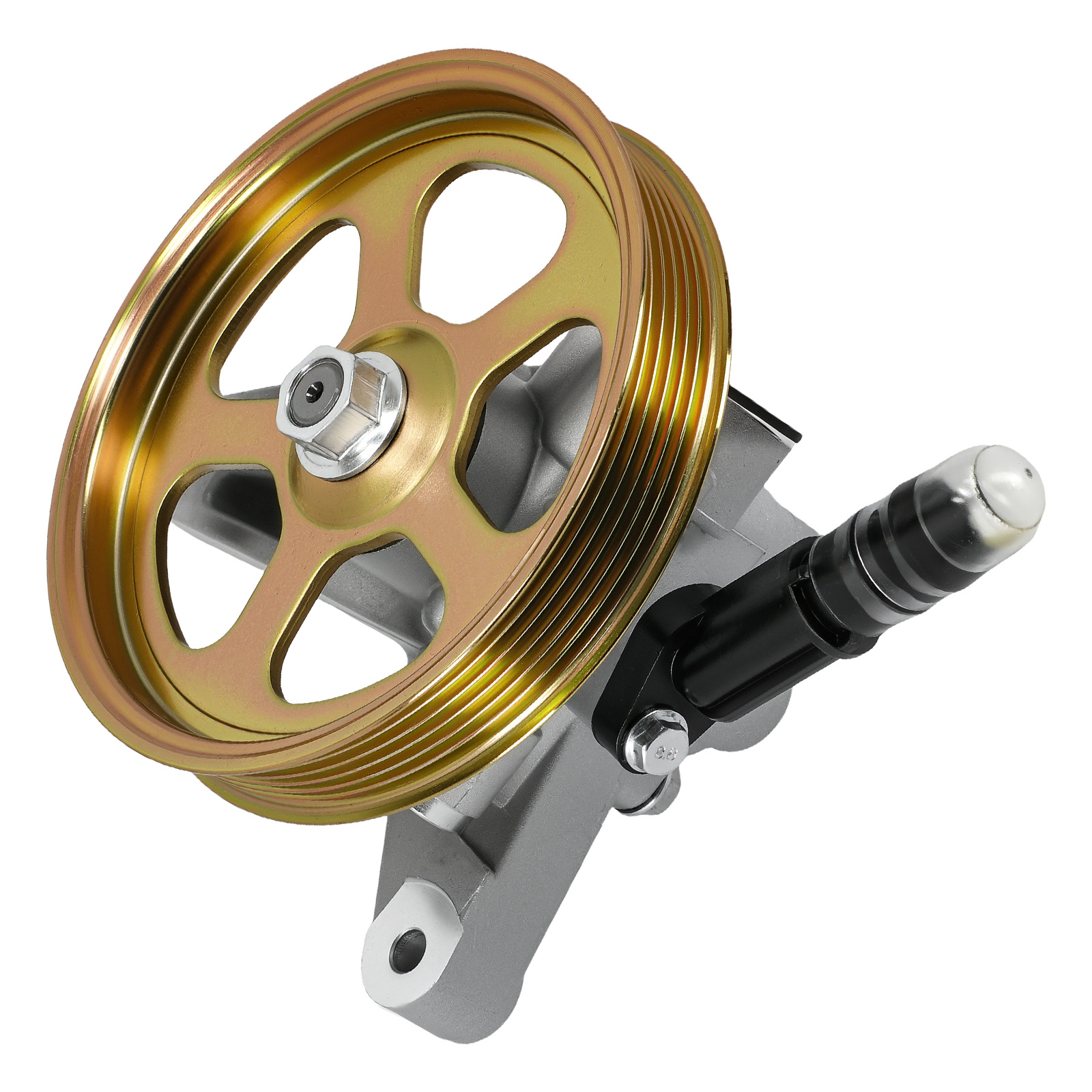 Power Steering Pump w/ Pulley For Honda Accord Pilot Crosstour V6 3.5L new