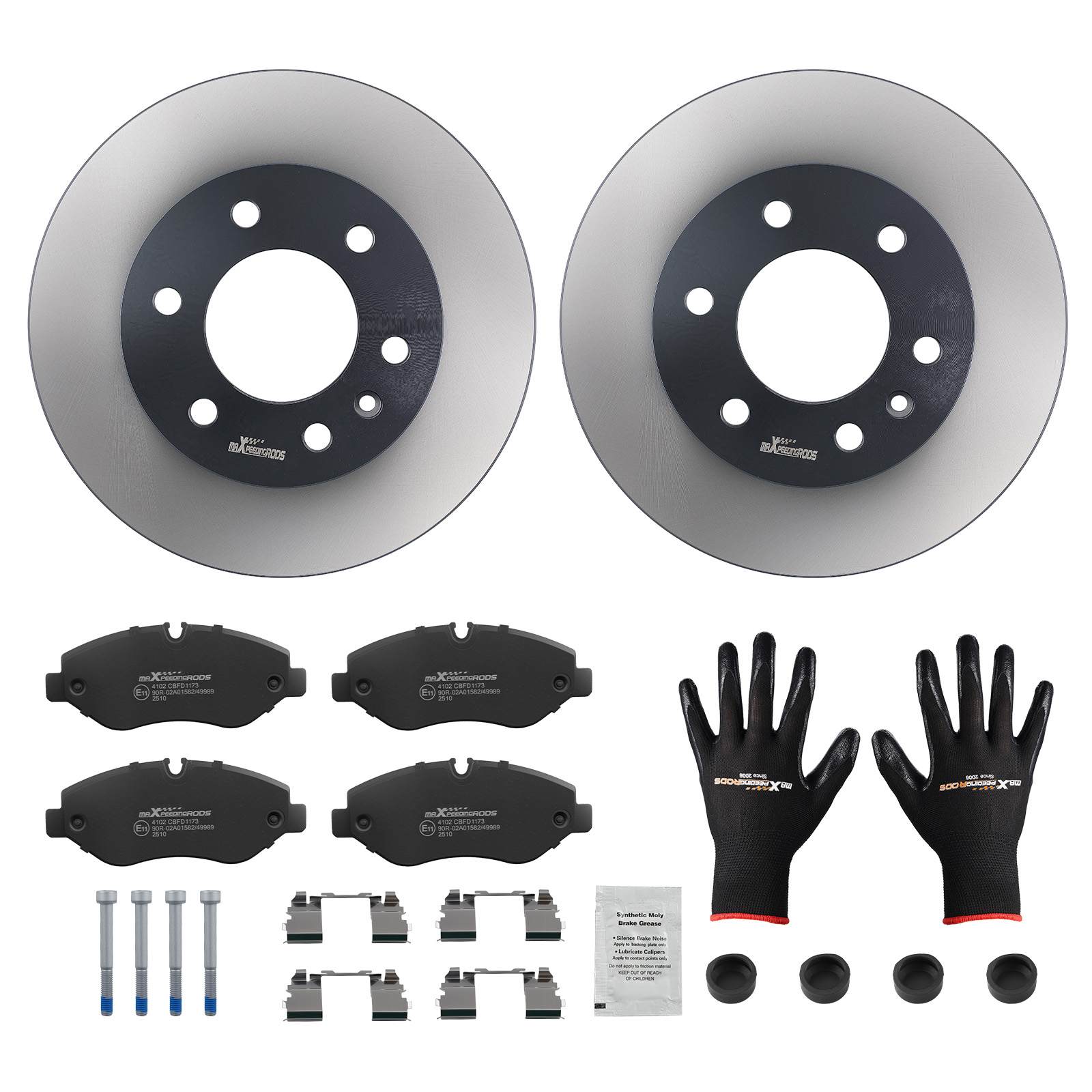 Disques Plaquettes Avant for Mercedes Sprinter 3,5-T Pritsche 2006-2023