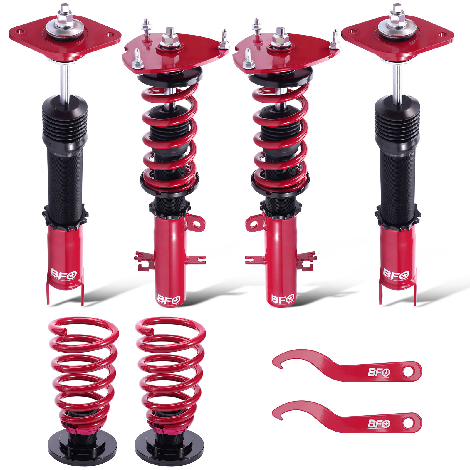 Coilovers Suspension Kit For Nissan Altima Maxima 07-15 Shock Struts Adj. Height