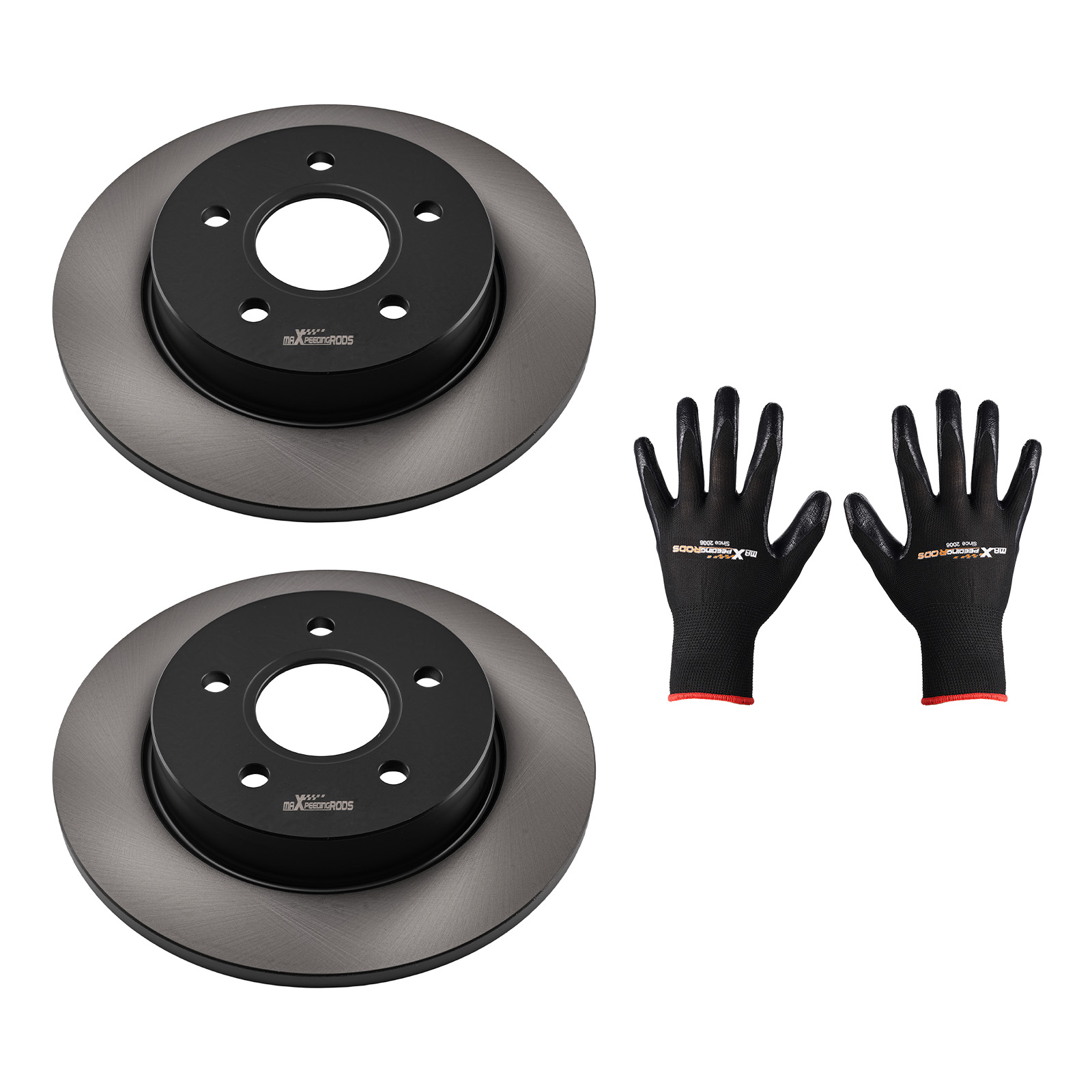 2x Disques de frein for Ford Focus II C-Max Arrière 2004-2011 1373360