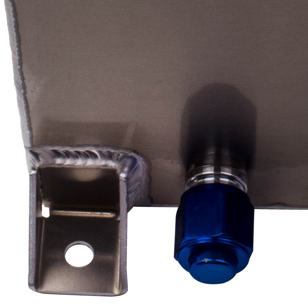 Universal 2.5 Gallon /10L Fuel Cell Tank Lightweight Aluminum 10AN male fitting