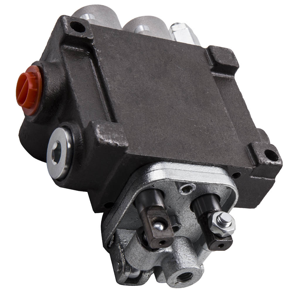 2 Spool Hydraulic Directional Control Valve Tractor Loader w/ Joystick