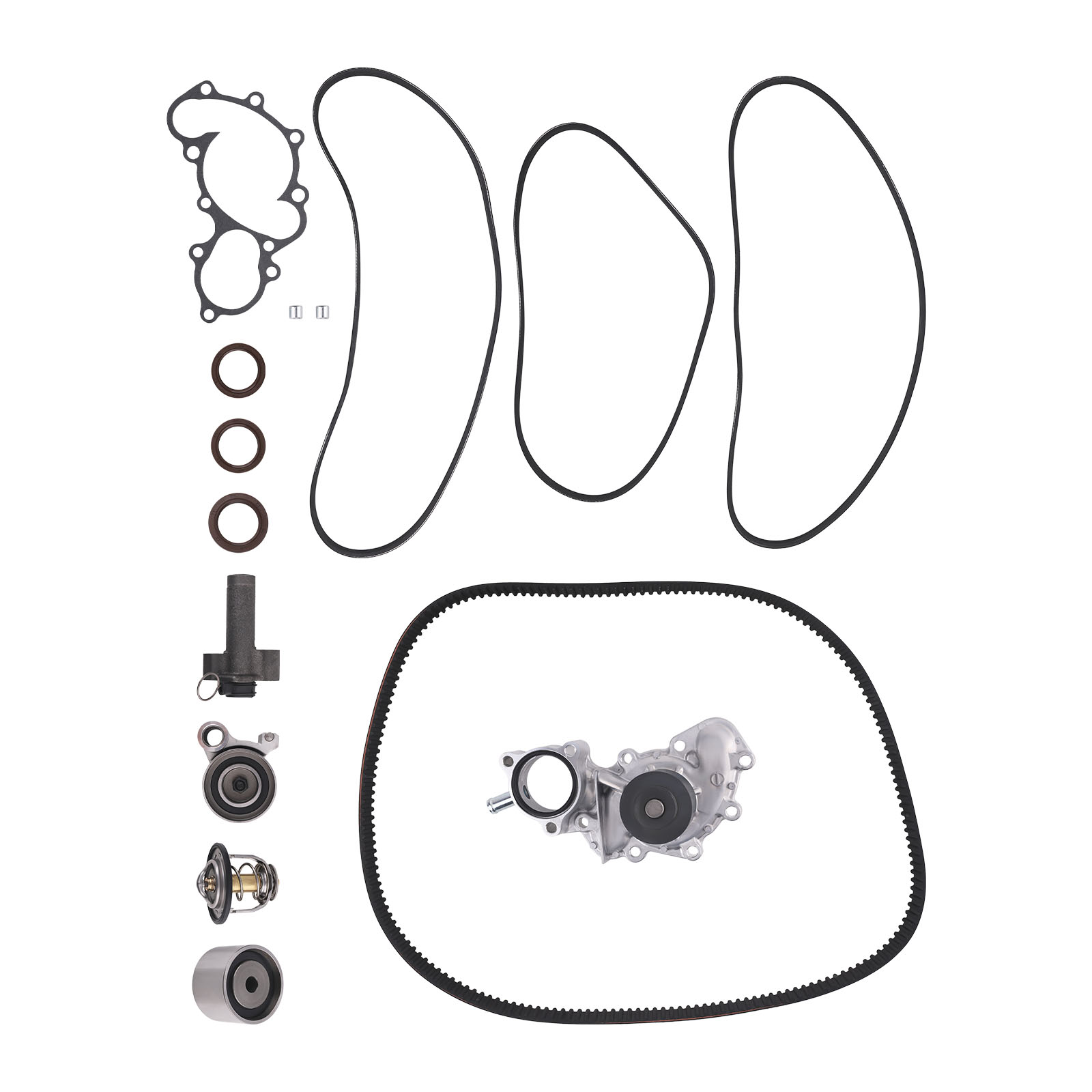 Engine Timing Belt Kit Water Pump for Toyota 4runner Tacoma Tundra 3.4L V6 1995
