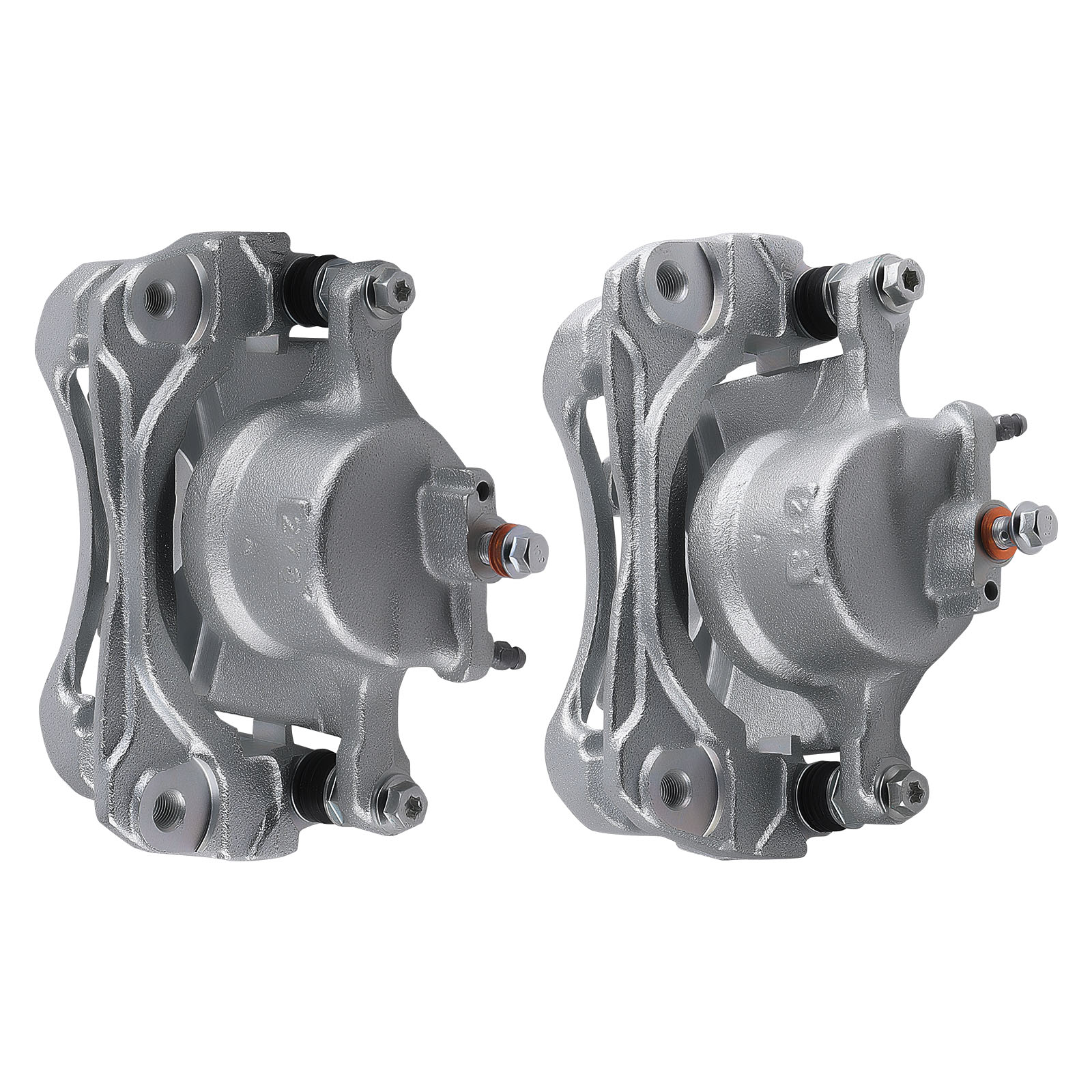 Front Pair(2) Disc Brake Caliper w/ Bracket for Toyota Camry 2002-2006 Reliable