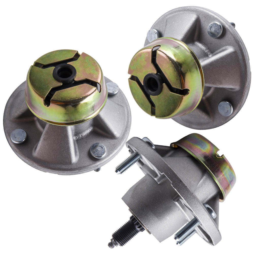 3 Pack Spindle Assembly for John Deere 48" 54" " 62" Deck AM135349