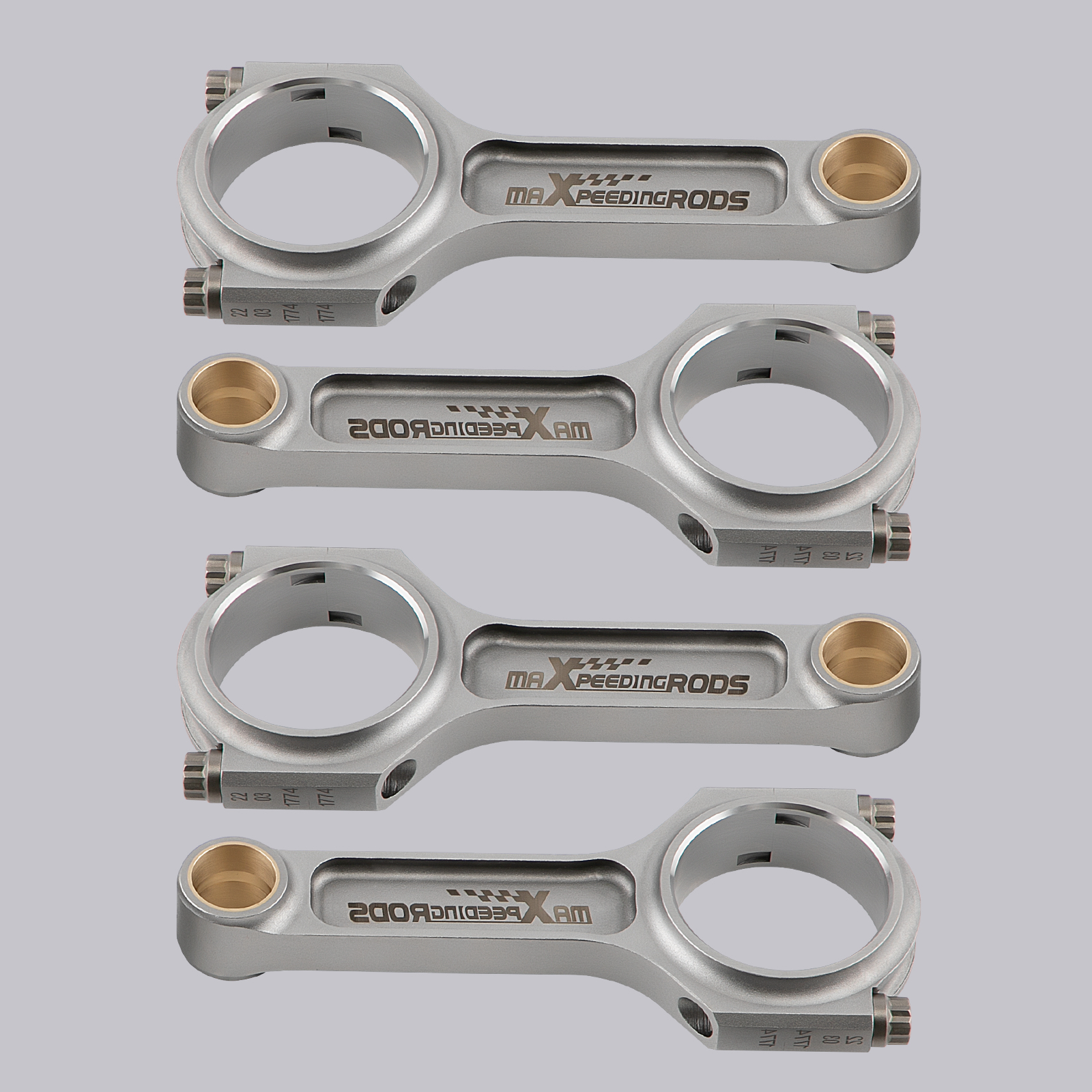 I-Beam Connecting Rods For Mazda B6 1.6 Miata MX5 Kia Mentor ARP 2000 5.236