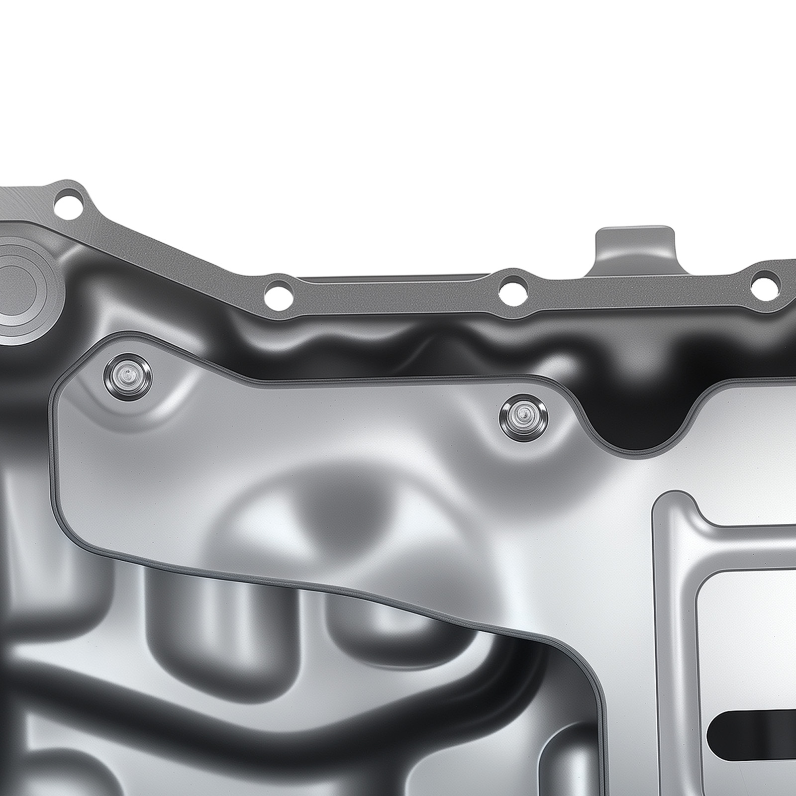 Oil Pan for Honda Civic 1.5L Turbo 2016-2020 OE 264-865 Silver Center Sump