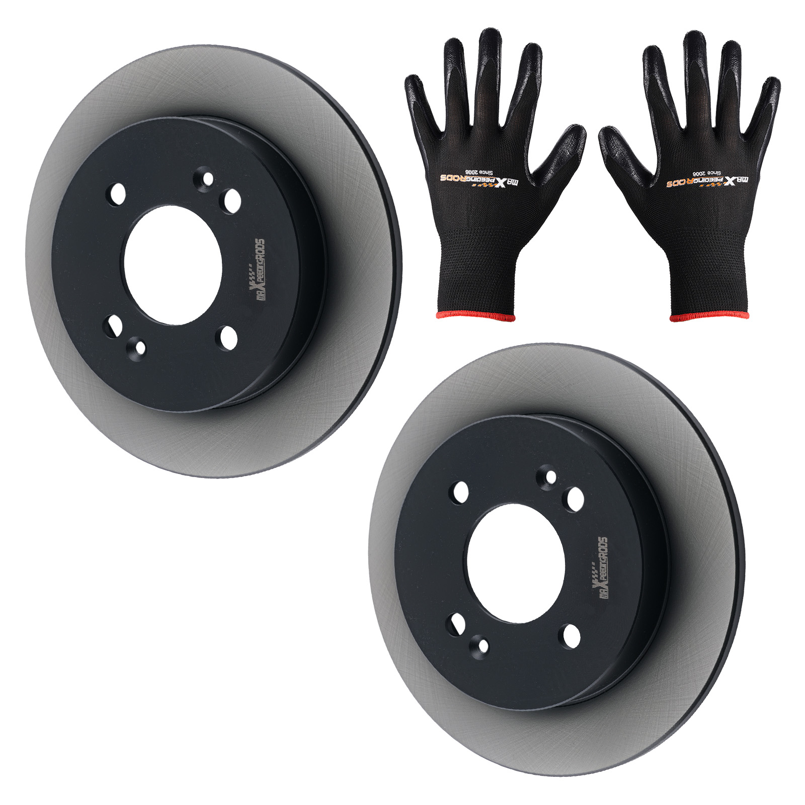 2x Disques Arrière for Kia Picanto III JA 1.0 1.2 LPG MPI 2017-2023