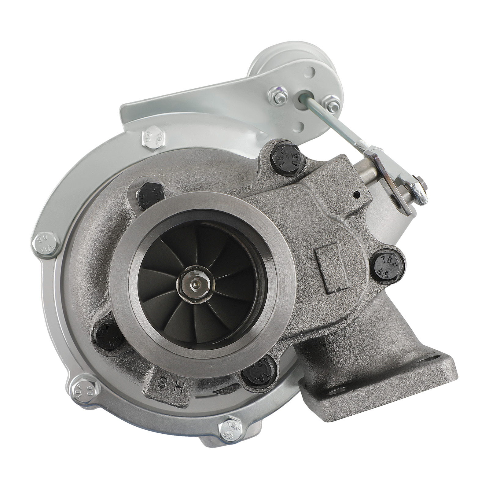 T3 T04E V-BAND Turbocharger Turbo .63 A/R Universal for BMW 325I 328I 4/6 CYL
