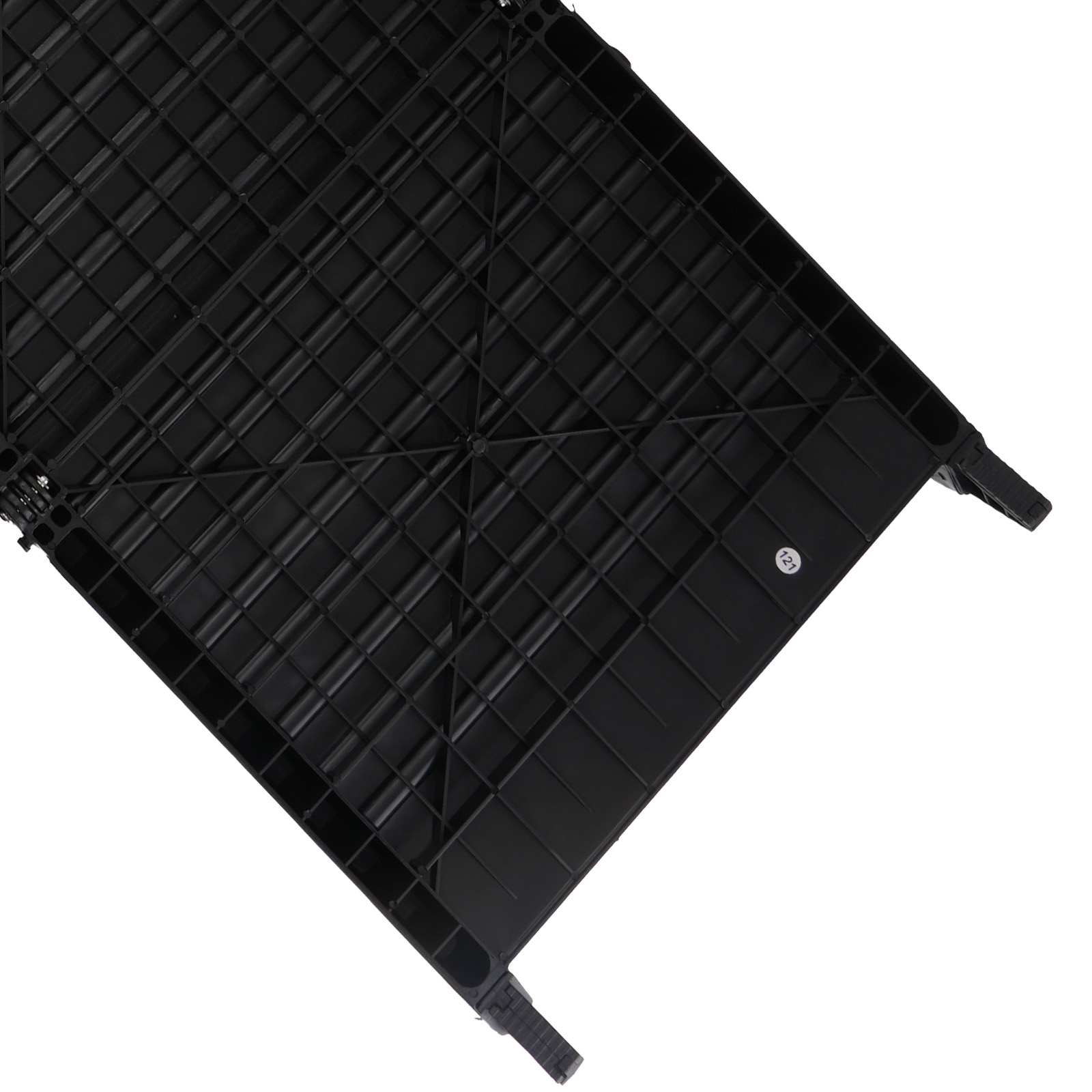 Durable Plastic Dog Ramp Weather Resistant Easy Clean Tri-Fold Portable