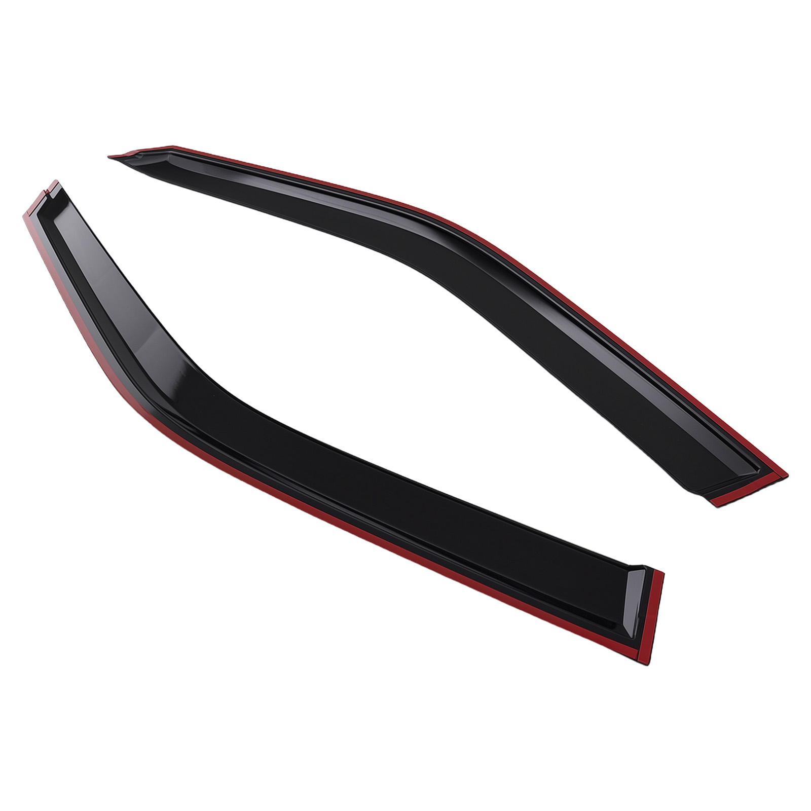 4pc Side Guards for Land Rover Freelander 2 2007-2015 Wind Deflectors Black Set