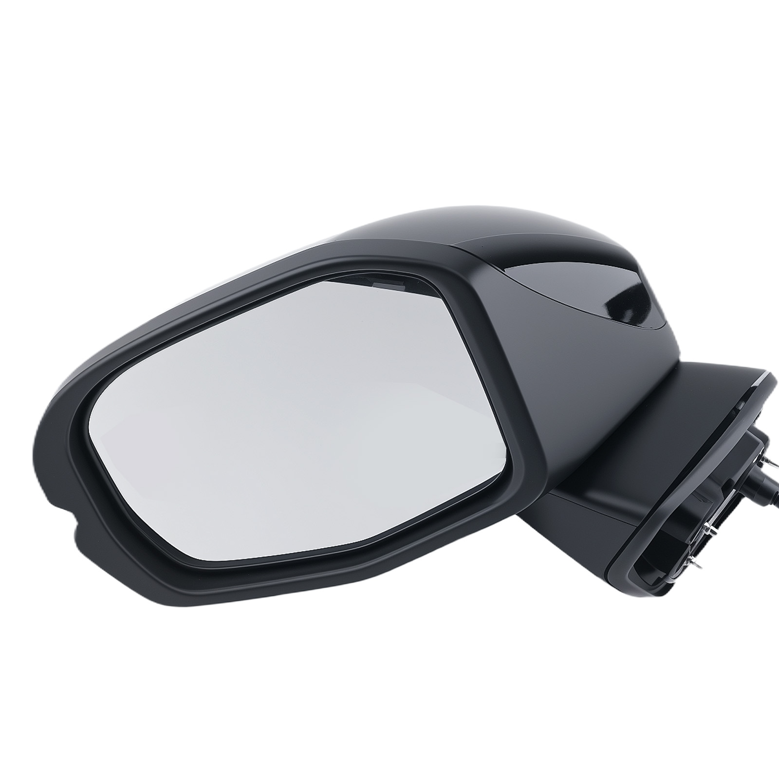 Side Mirror Left for Honda CR-V Hybrid 2023-2024 Glossy Black Power Heated
