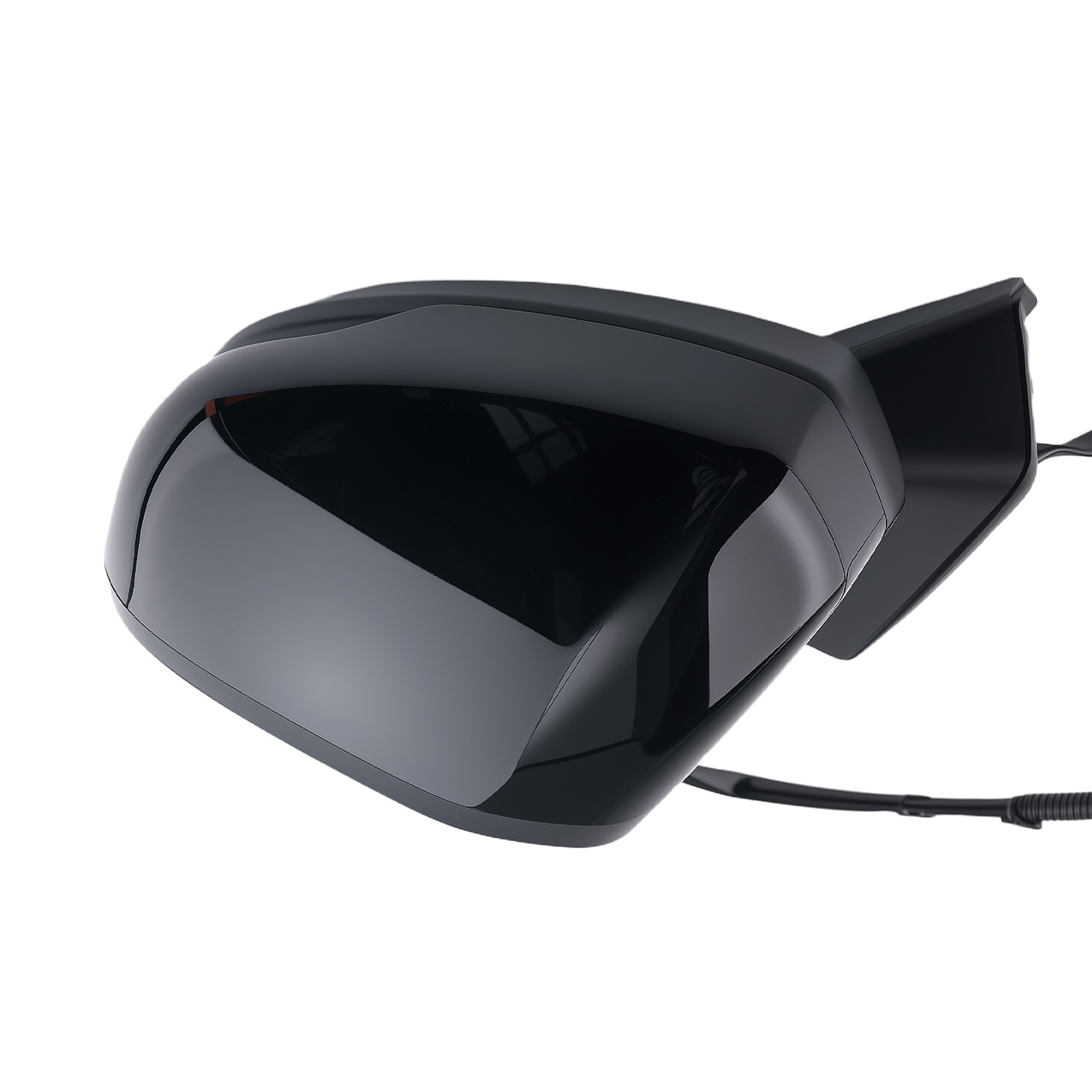 Side Mirror Left for Honda CR-V Hybrid 2023-2024 Glossy Black Power Heated