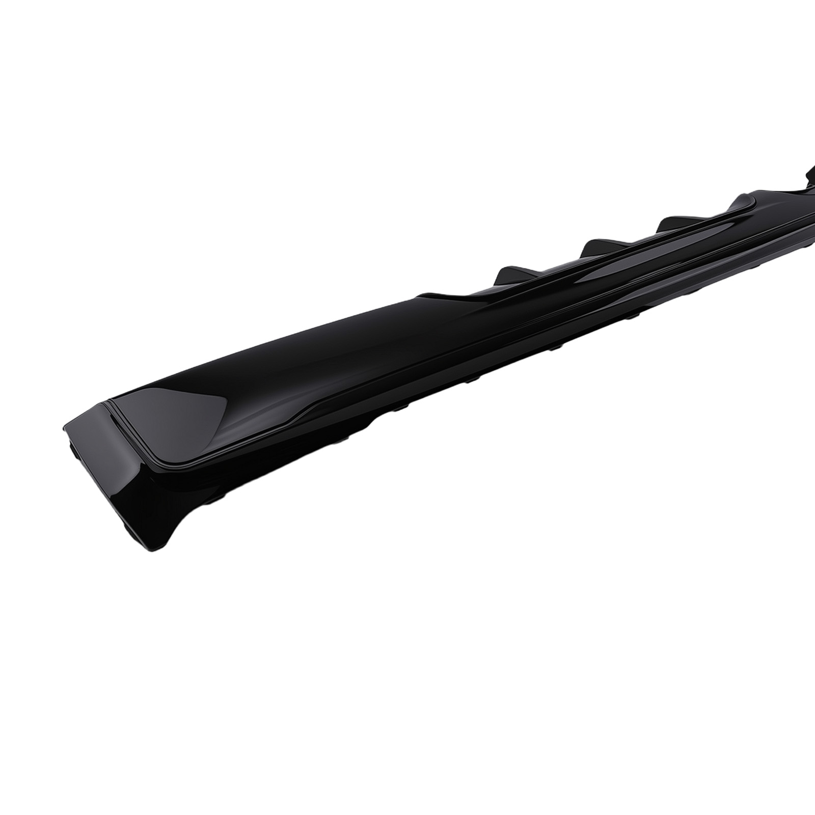 Black Rear Valance for BMW 2 Series F22 F23 M Sport 2014-2021 Diffuser PP