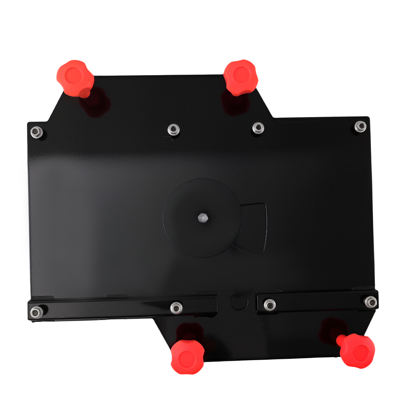 180 Degree Double Swivel Seat Base for VW Transporter T5 T6 Passenger SIde Black