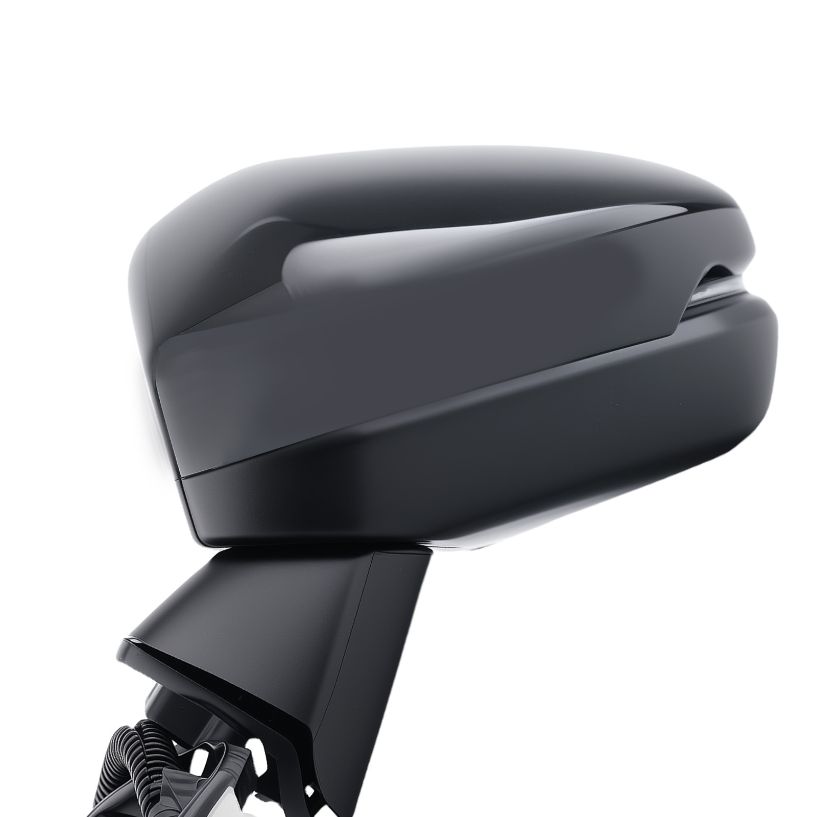 Side Mirror Left for Honda CR-V Hybrid 2023-2024 Glossy Black Power Heated