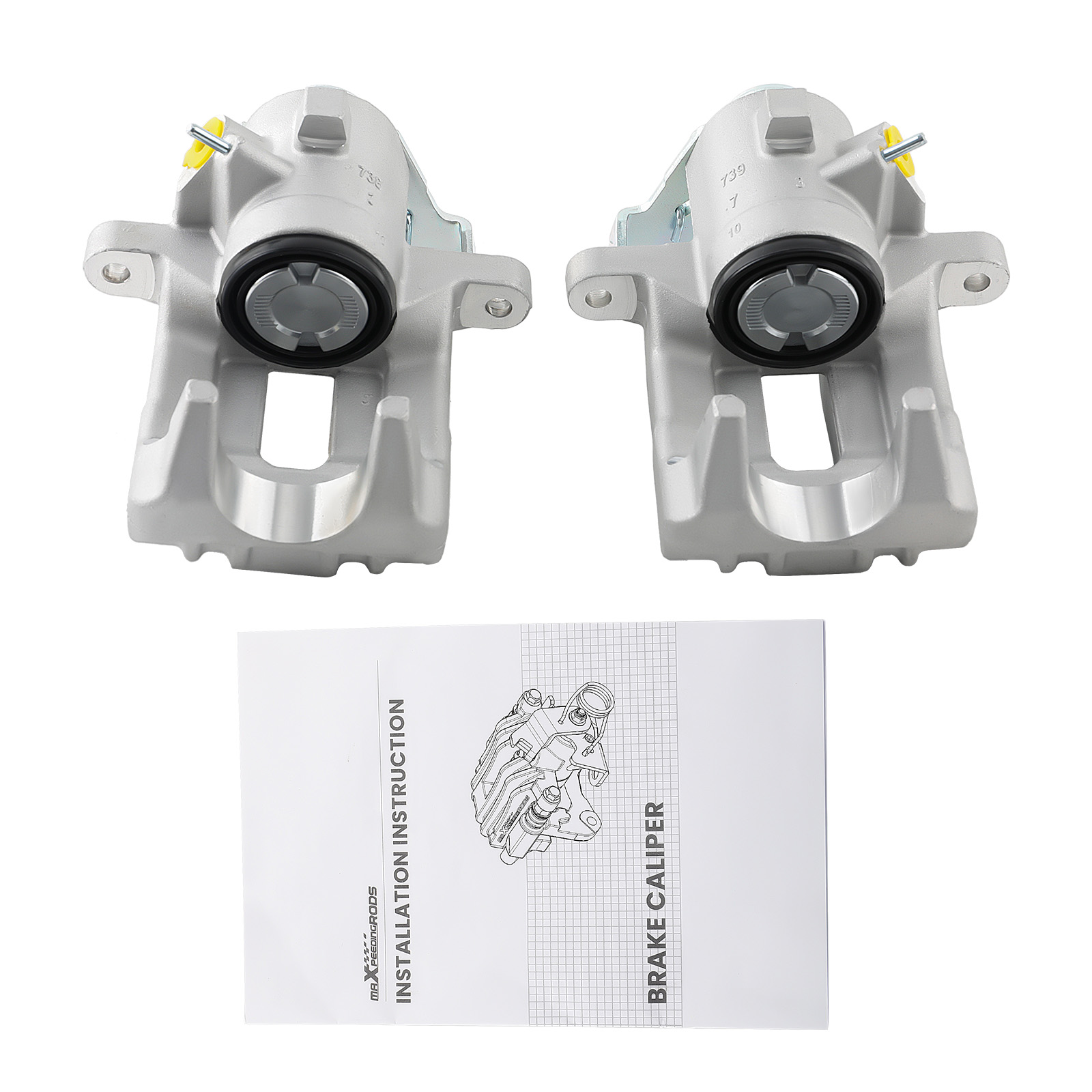 2x Étrier de Frein Arrière For Audi A4 B6 B7 Exeo 1.6-3.0 00-13 8E0615424G 38mm